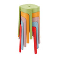 Portable Nesting Stackable Plastic Round Stools
