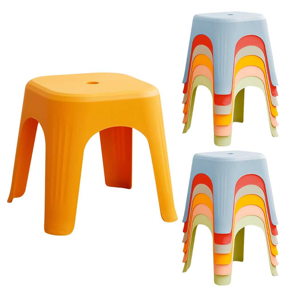 Colorful Stackable Nesting Plastic Student Stools