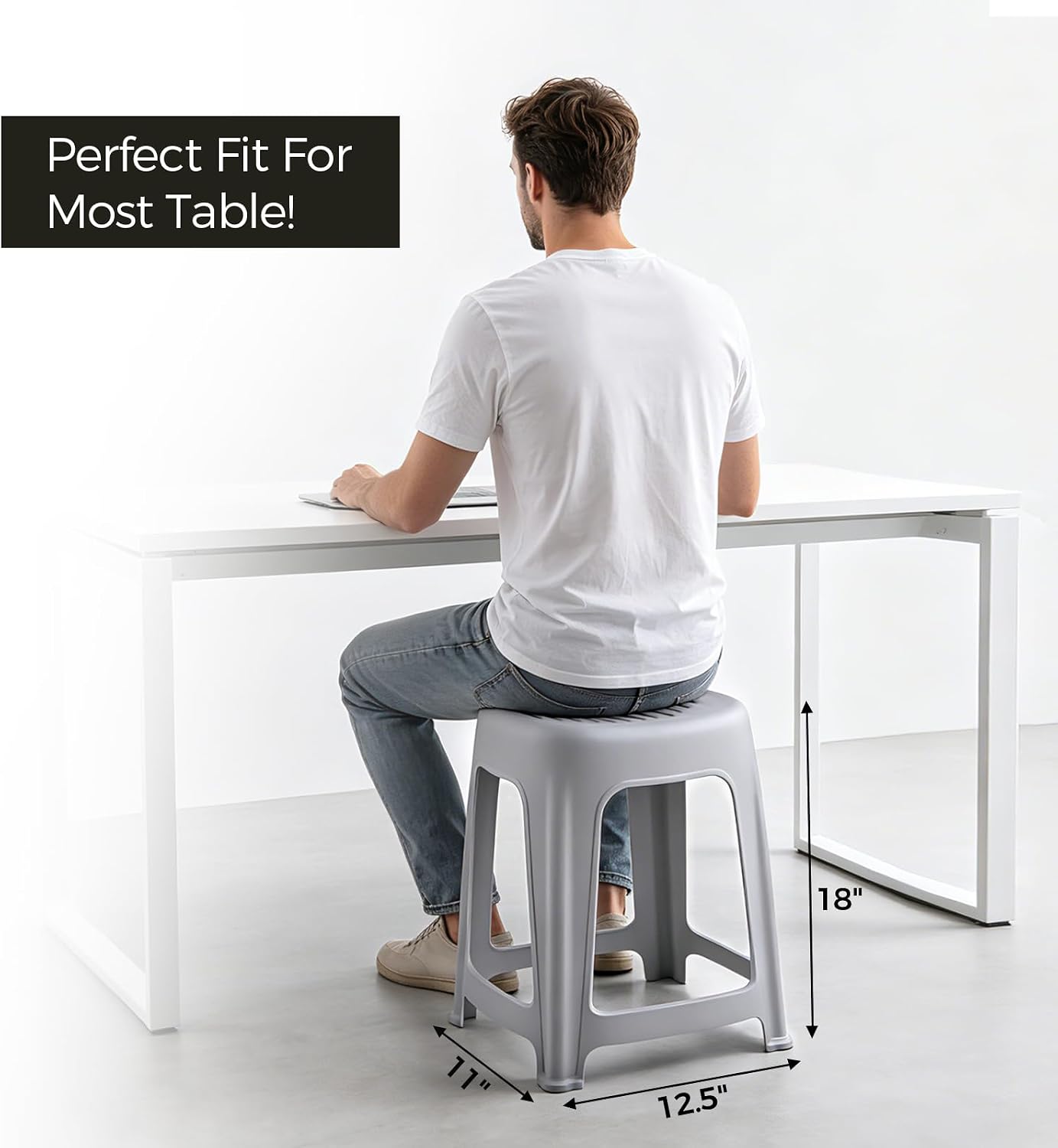 Lightweight Durable Stackable Nesting Stools