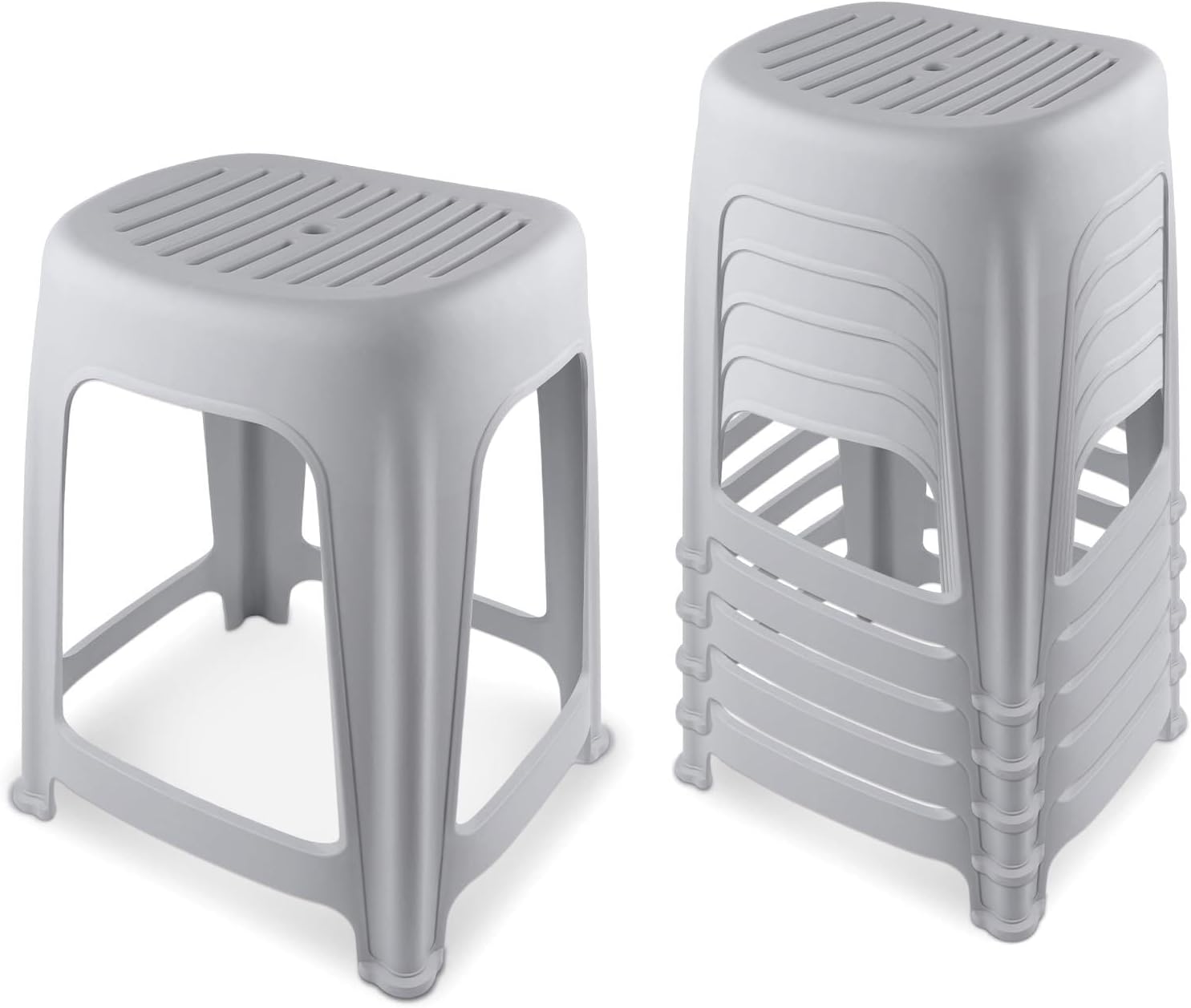 Lightweight Durable Stackable Nesting Stools