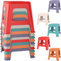 Colorful Nesting Plastic Portable Stackable Stools