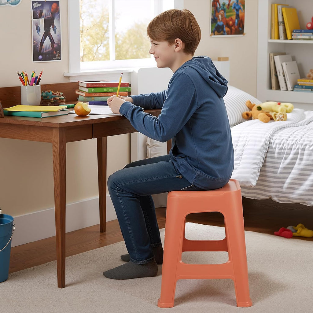 Colorful Heavy Duty Stackable Plastic Stools