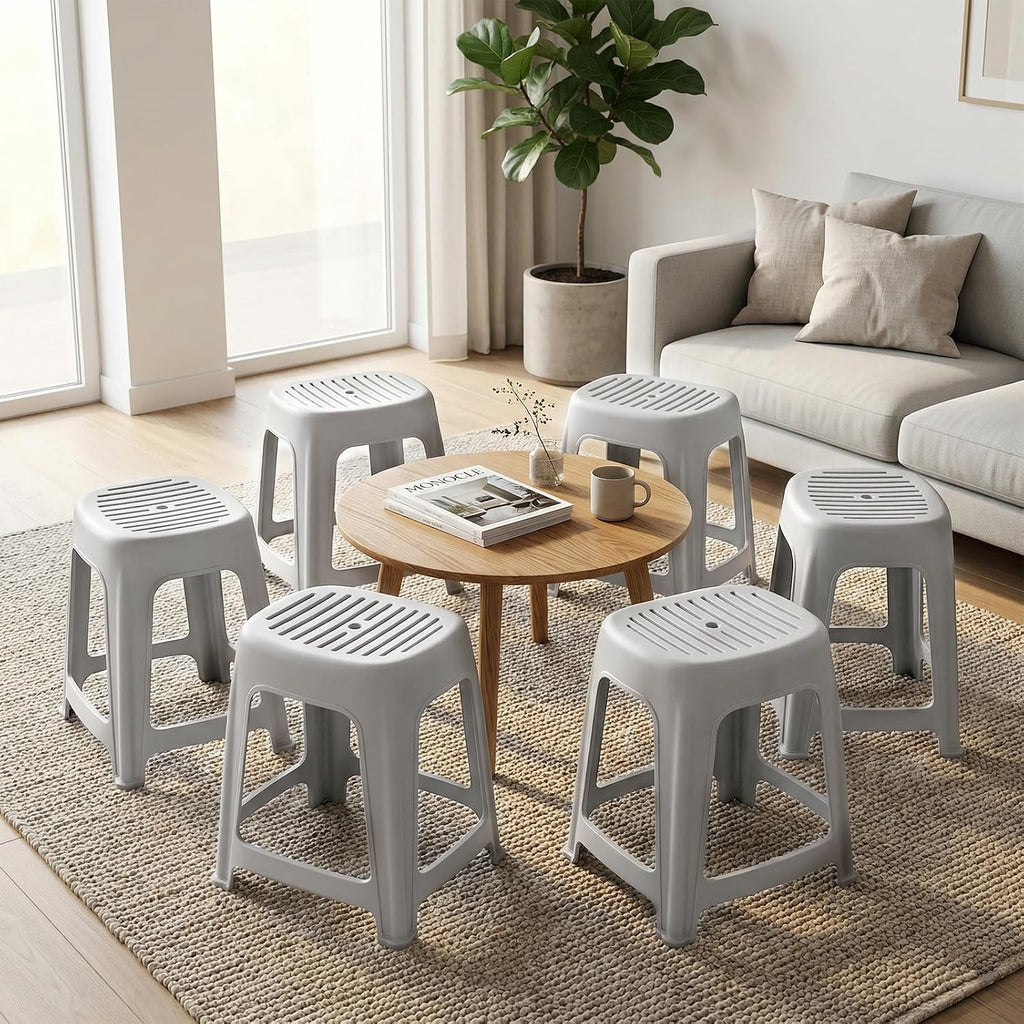 Lightweight Durable Stackable Nesting Stools
