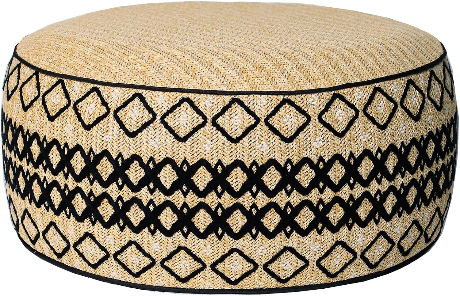 Round Inflatable Handheld Outdoor Ottoman Stool