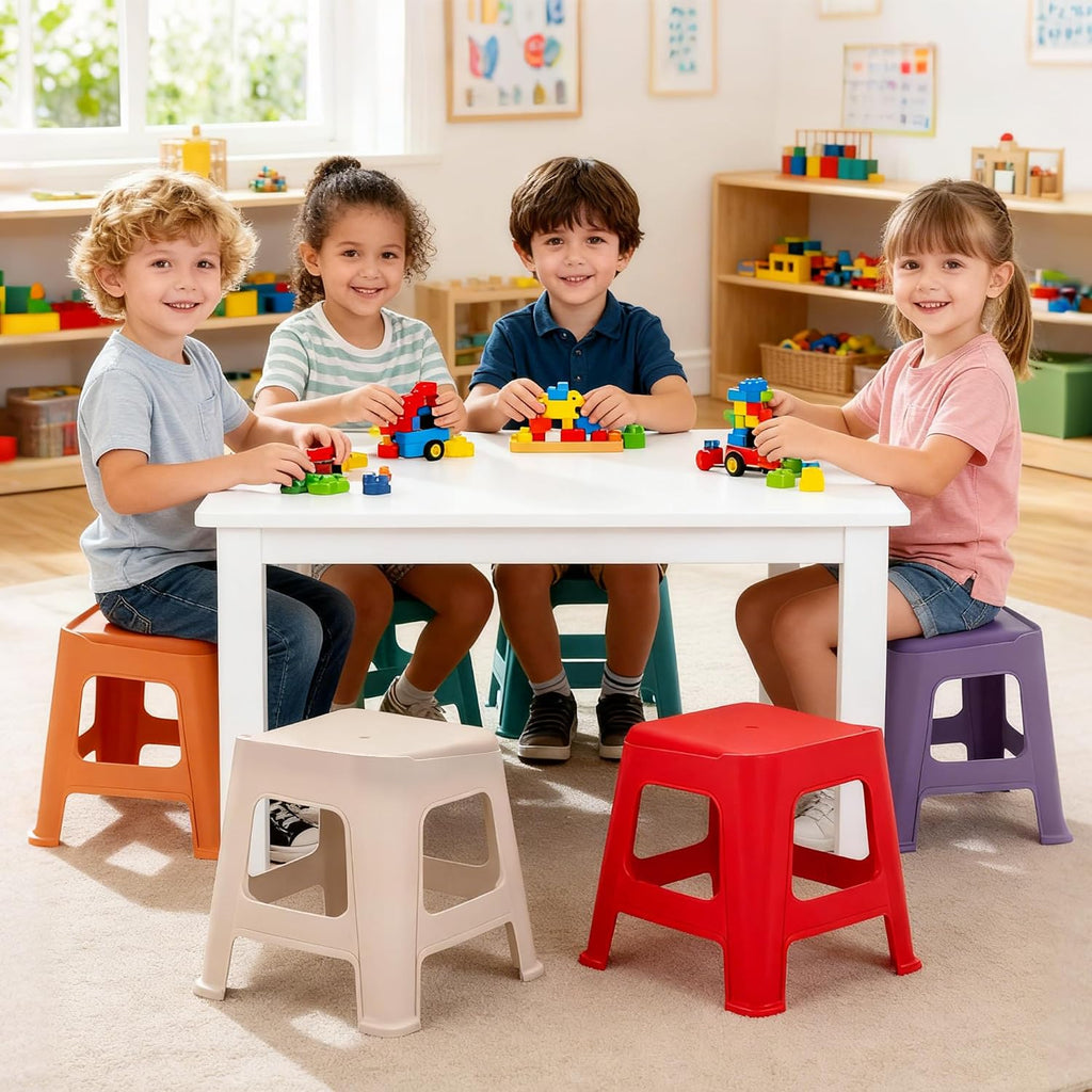 Colorful Nesting Plastic Portable Stackable Stools