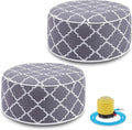 Round Inflatable Portable Waterproof Outdoor Ottomans