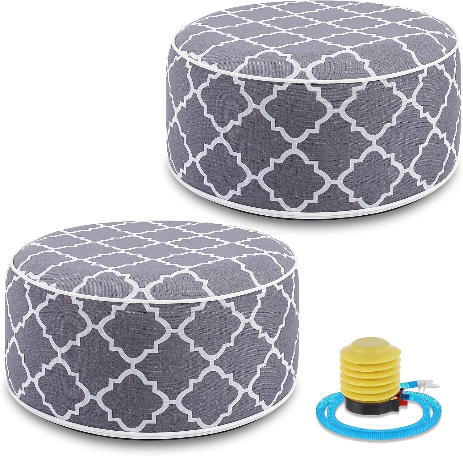 Round Inflatable Portable Waterproof Outdoor Ottomans