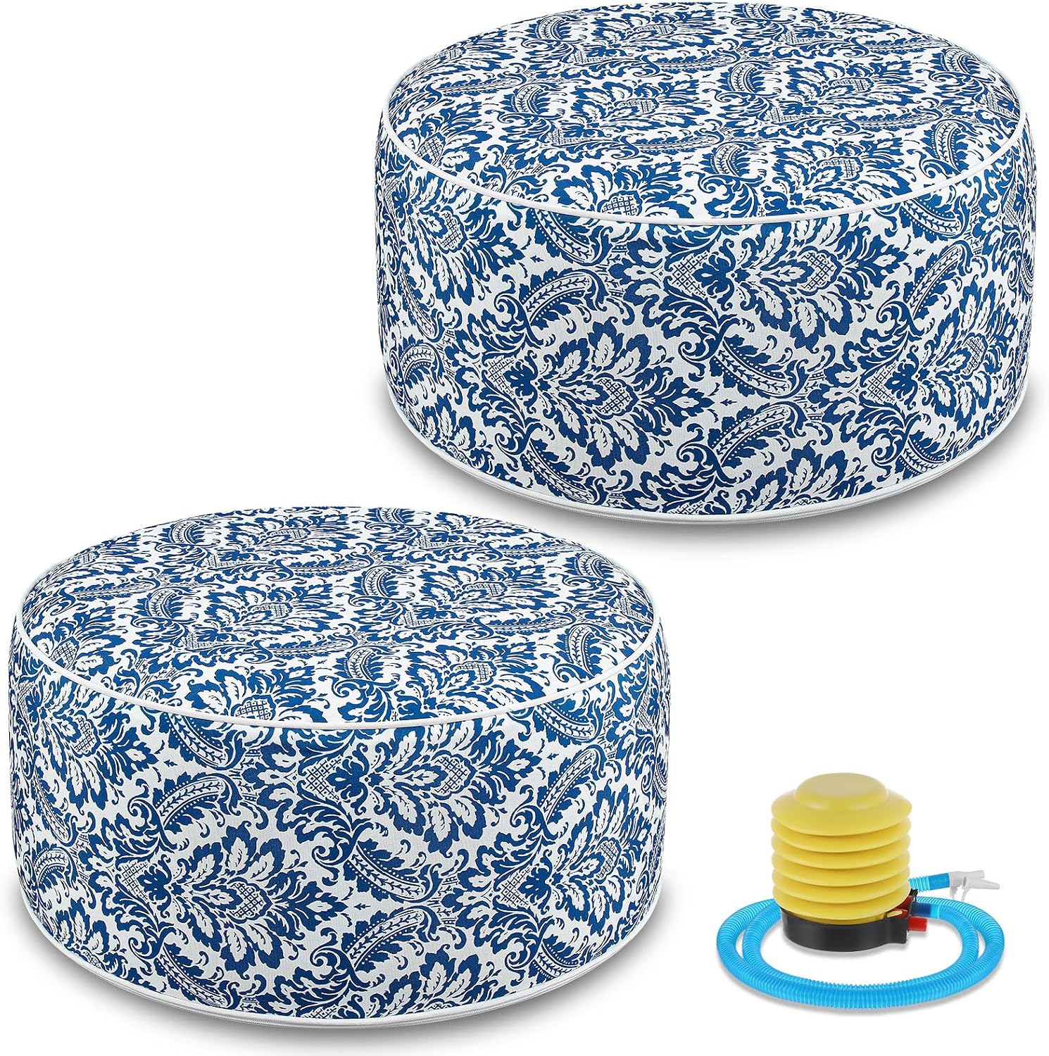 Round Waterproof Portable Inflatable Outdoor Ottomans
